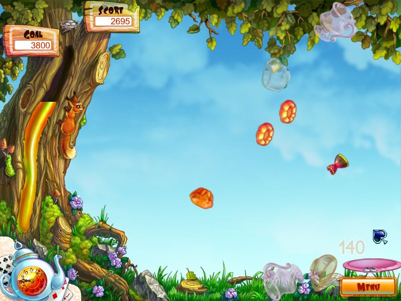 Скриншот из игры Alice's Tea Cup Madness - 2