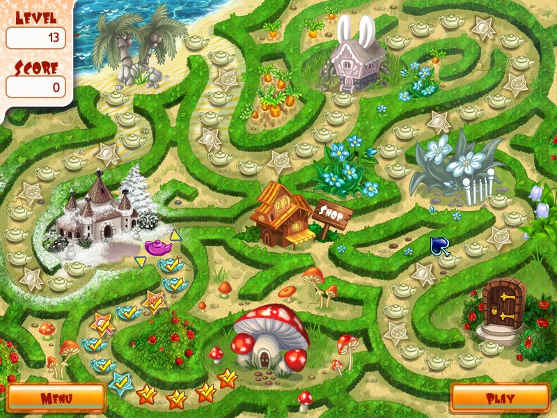 Скриншот из игры Alice's Tea Cup Madness - 1