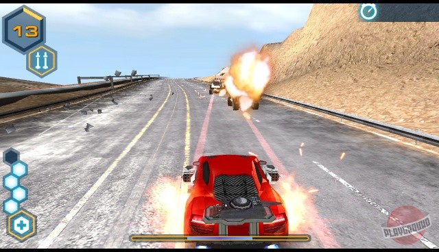 Скриншот из игры Spy Hunter (2012) - 3