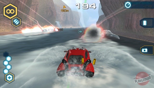 Скриншот из игры Spy Hunter (2012) - 2