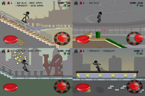 Скриншот из игры Stick Skater - 3