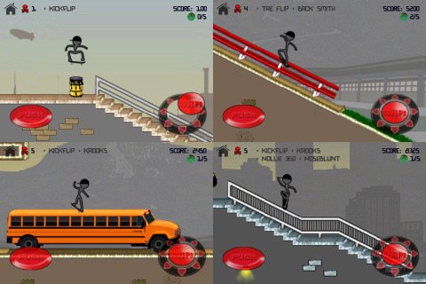 Скриншот из игры Stick Skater - 5