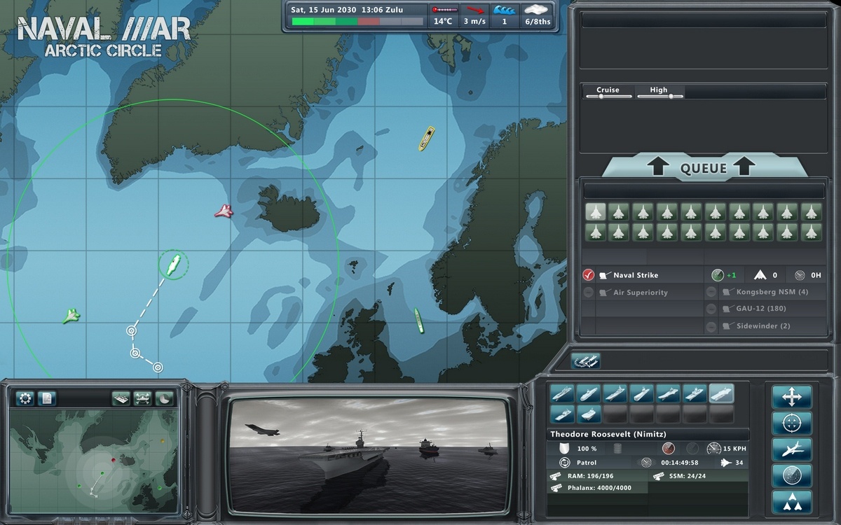 Скриншот из игры Naval War: Arctic Circle - 13