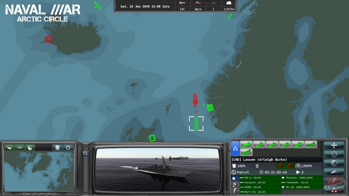 Скриншот из игры Naval War: Arctic Circle - 26