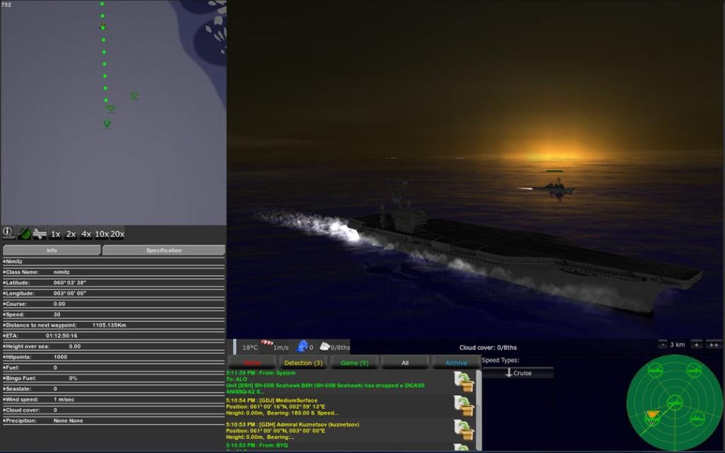 Скриншот из игры Naval War: Arctic Circle - 1