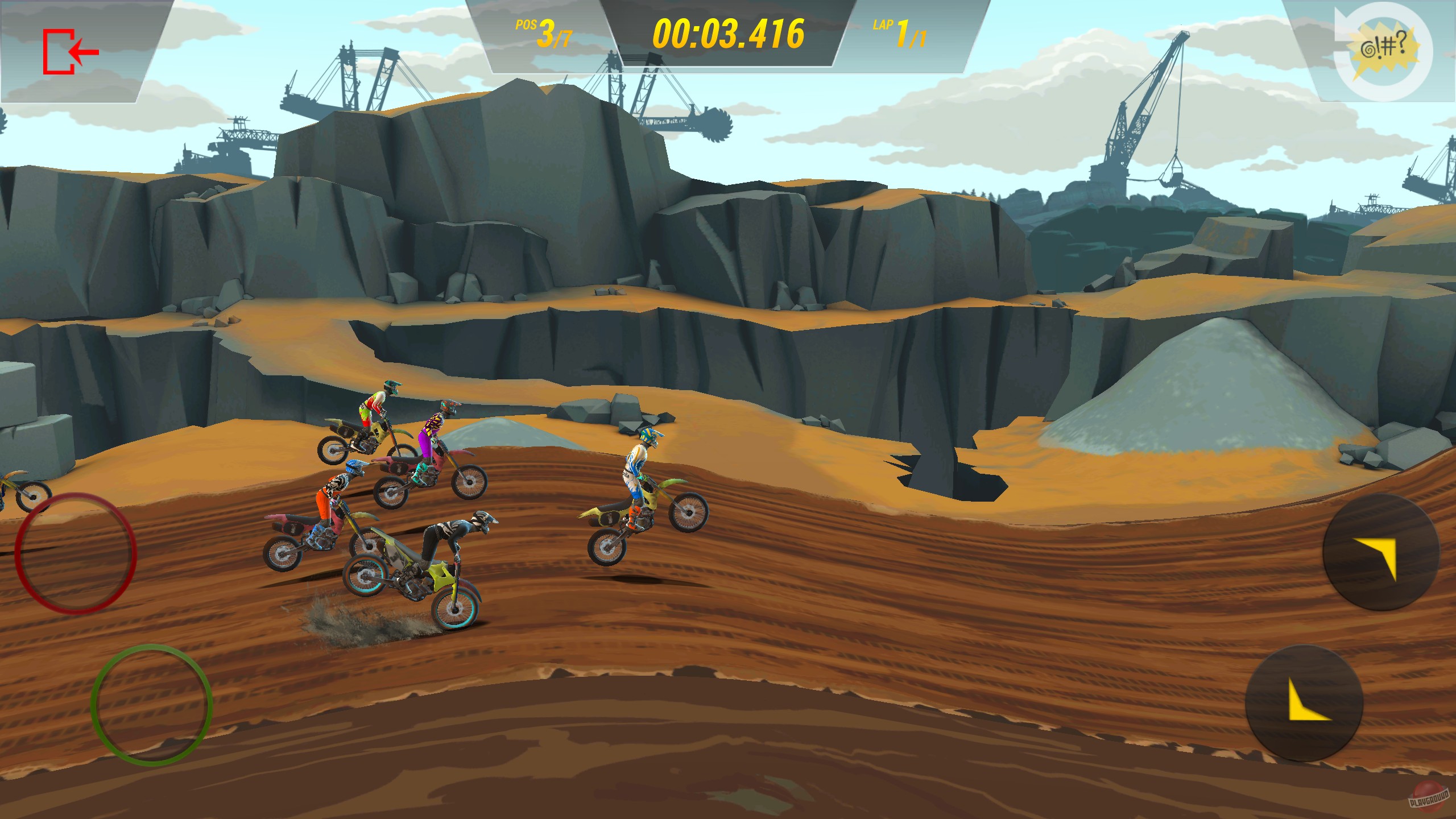 Скриншот из игры Mad Skills Motocross 3 - 2