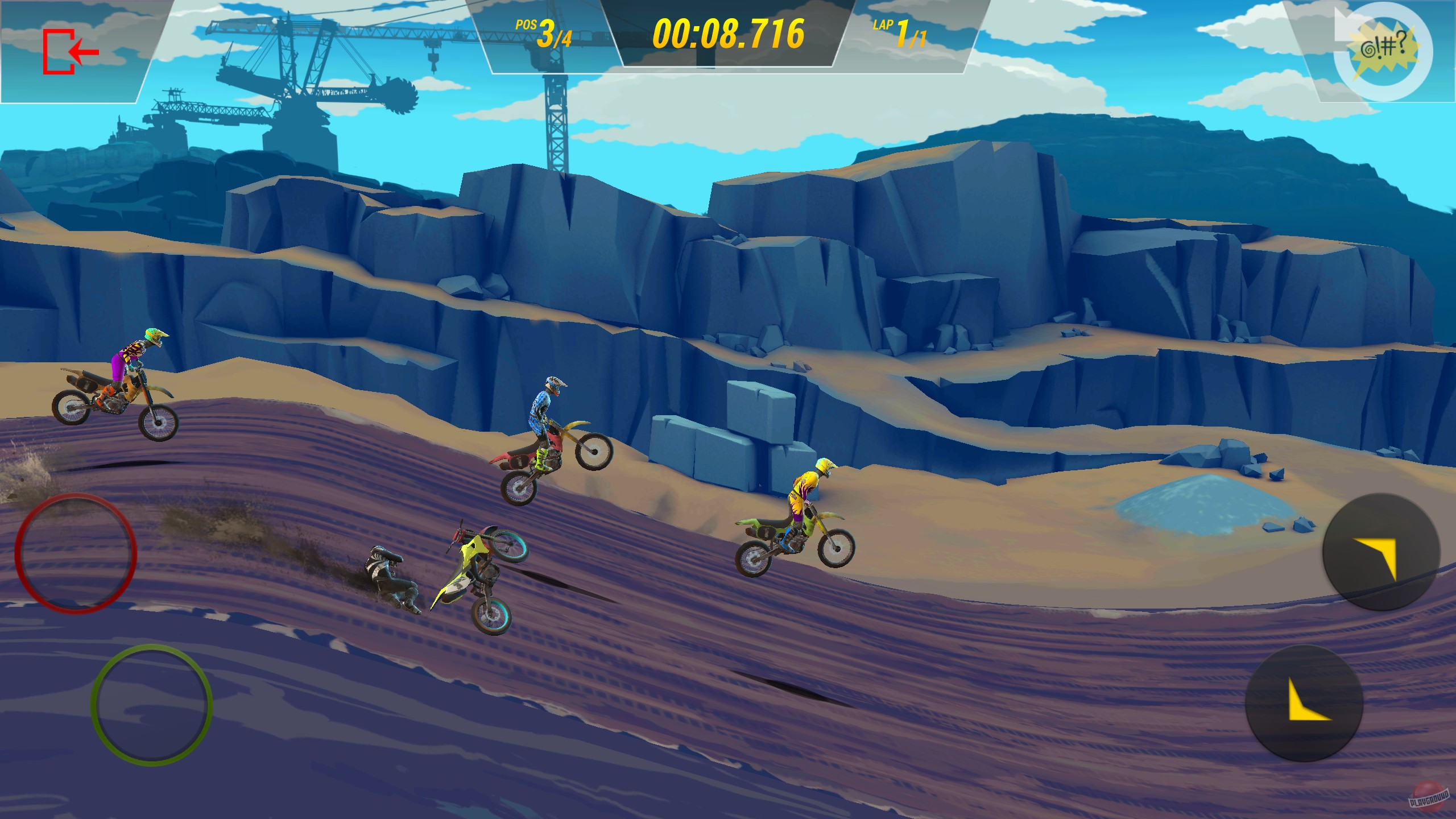 Скриншот из игры Mad Skills Motocross 3 - 6