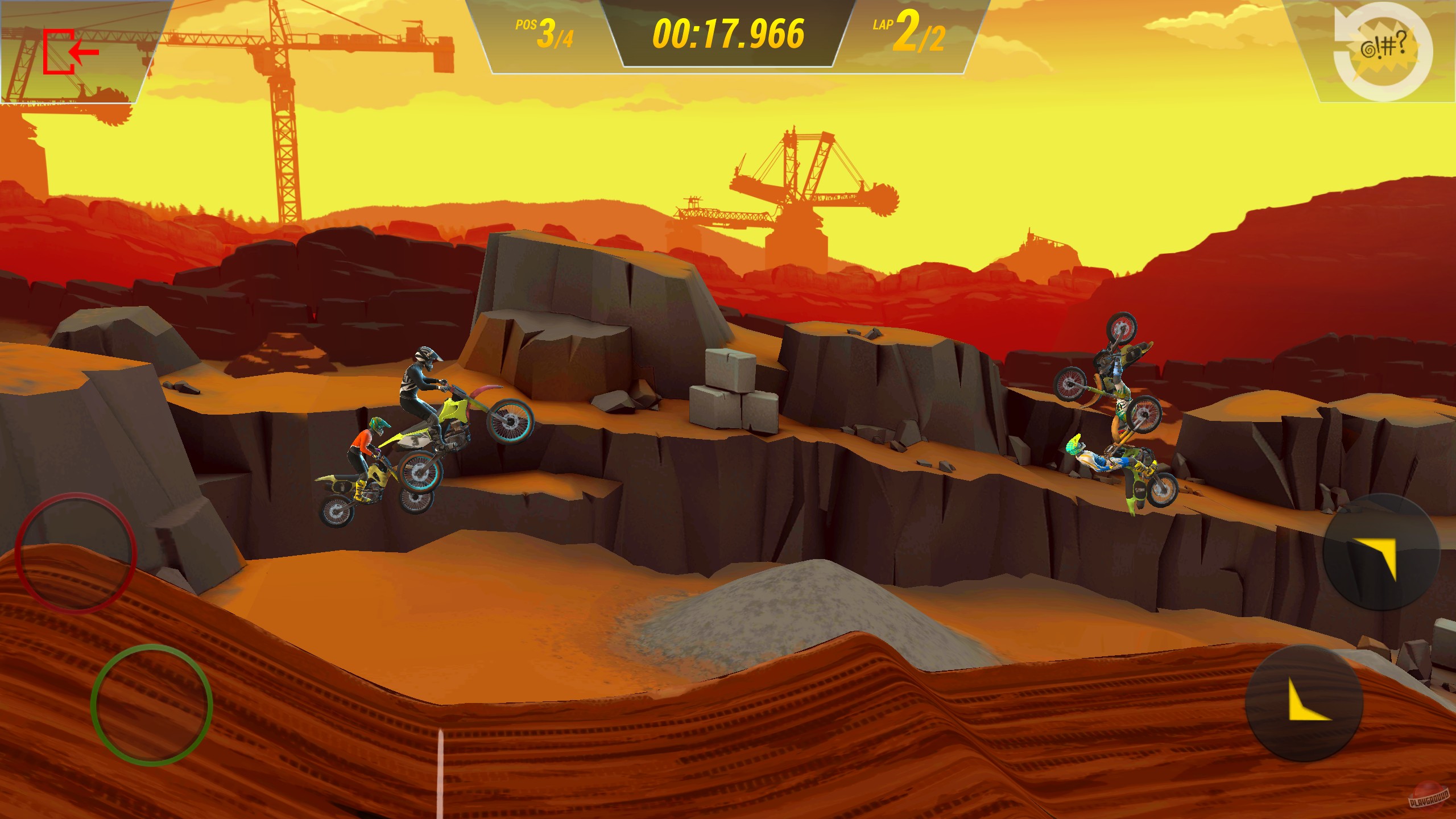 Скриншот из игры Mad Skills Motocross 3 - 7