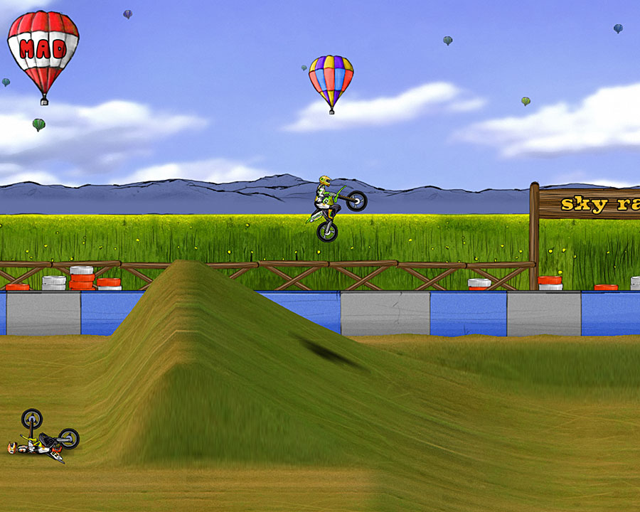 Скриншот из игры Mad Skills Motocross - 9