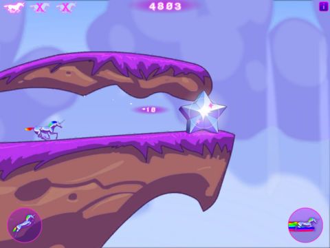 Скриншот из игры Robot Unicorn Attack - 25