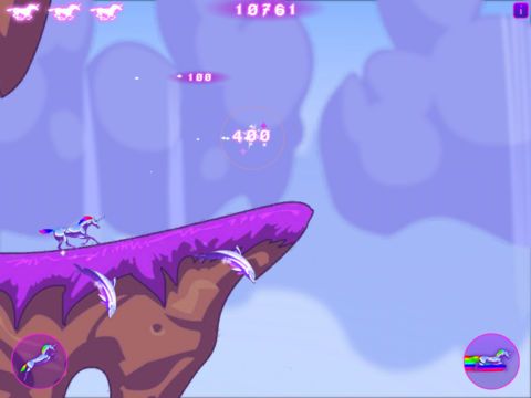 Скриншот из игры Robot Unicorn Attack - 24