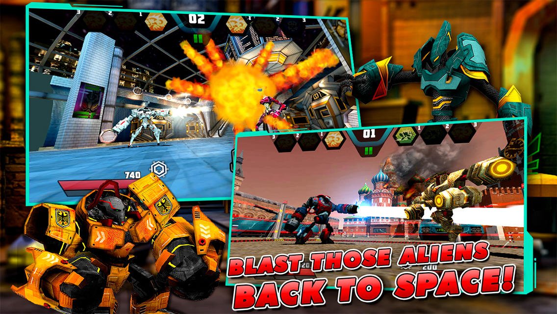 Скриншот из игры Mecha Showdown - 1