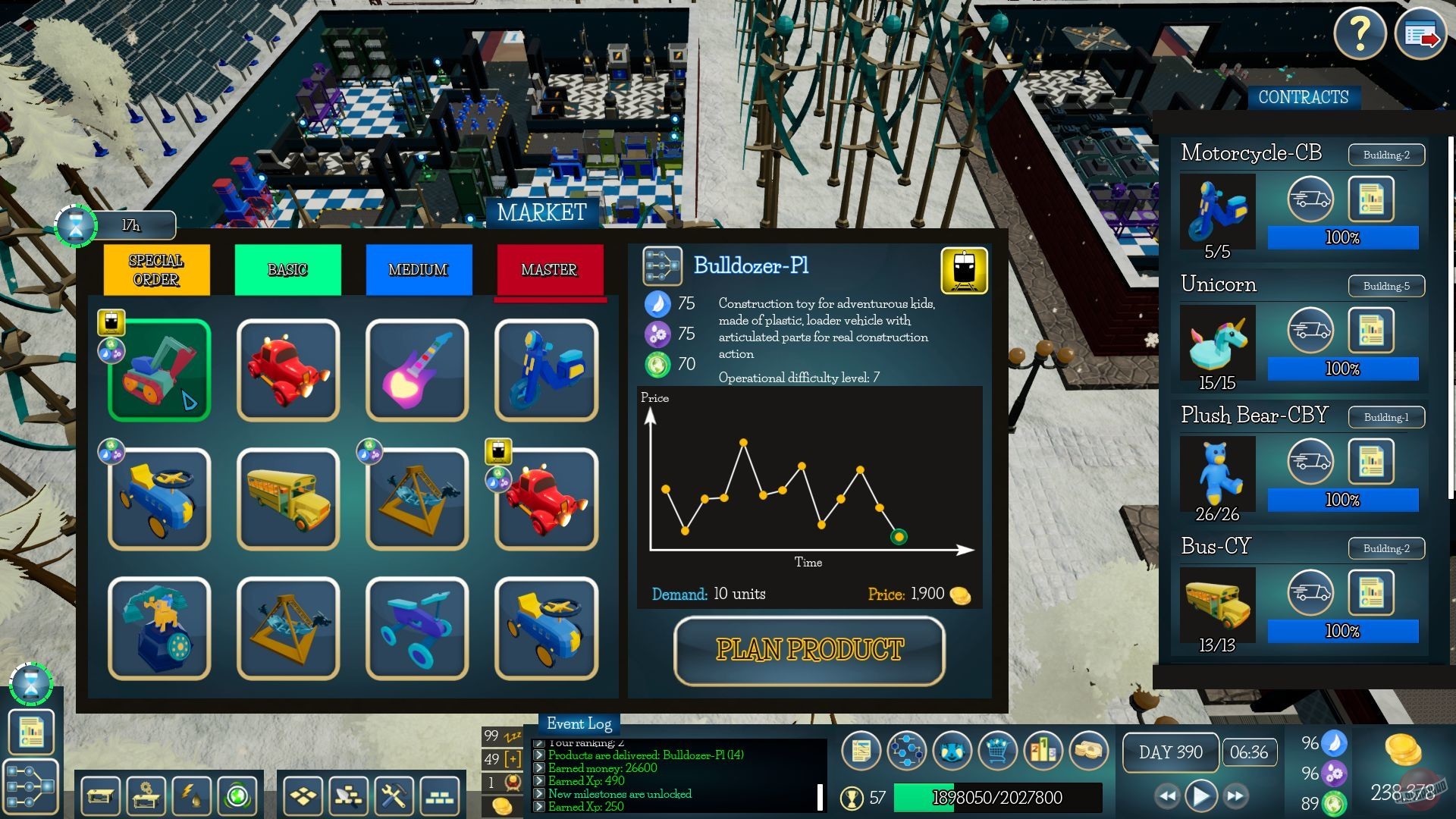 Скриншот из игры Smart Factory Tycoon - 9