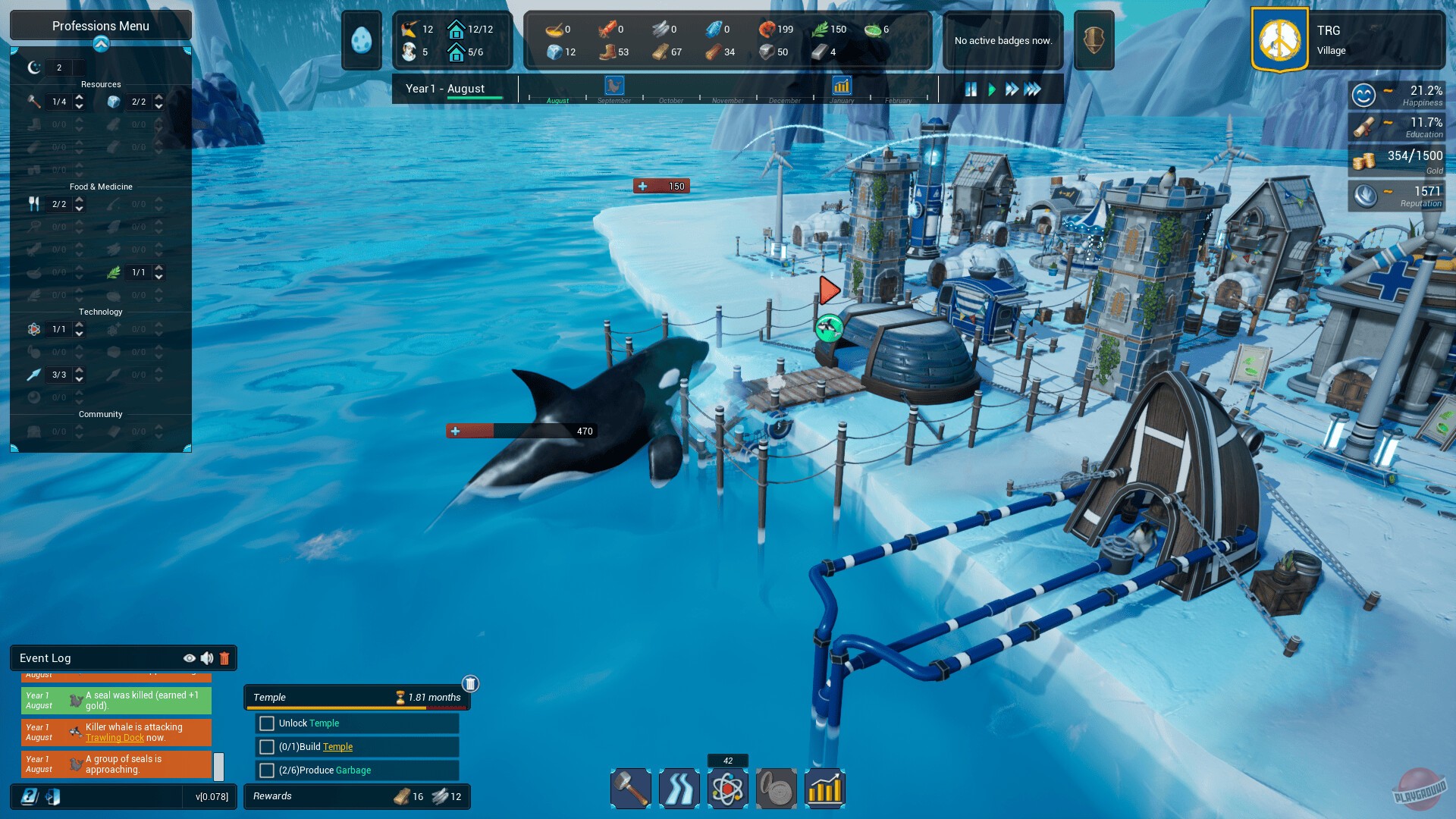 Скриншот из игры United Penguin Kingdom - 26