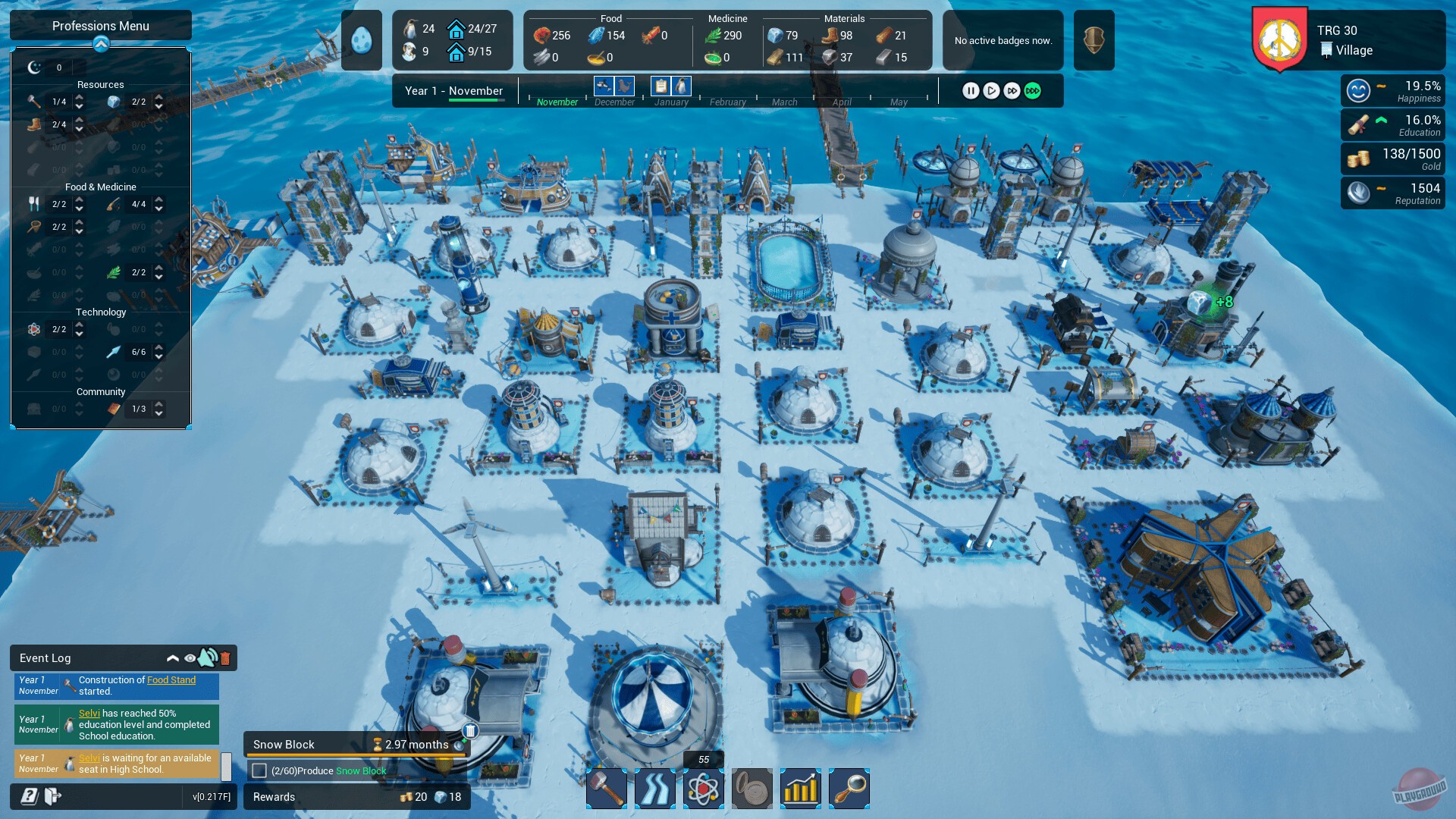 Скриншот из игры United Penguin Kingdom - 36