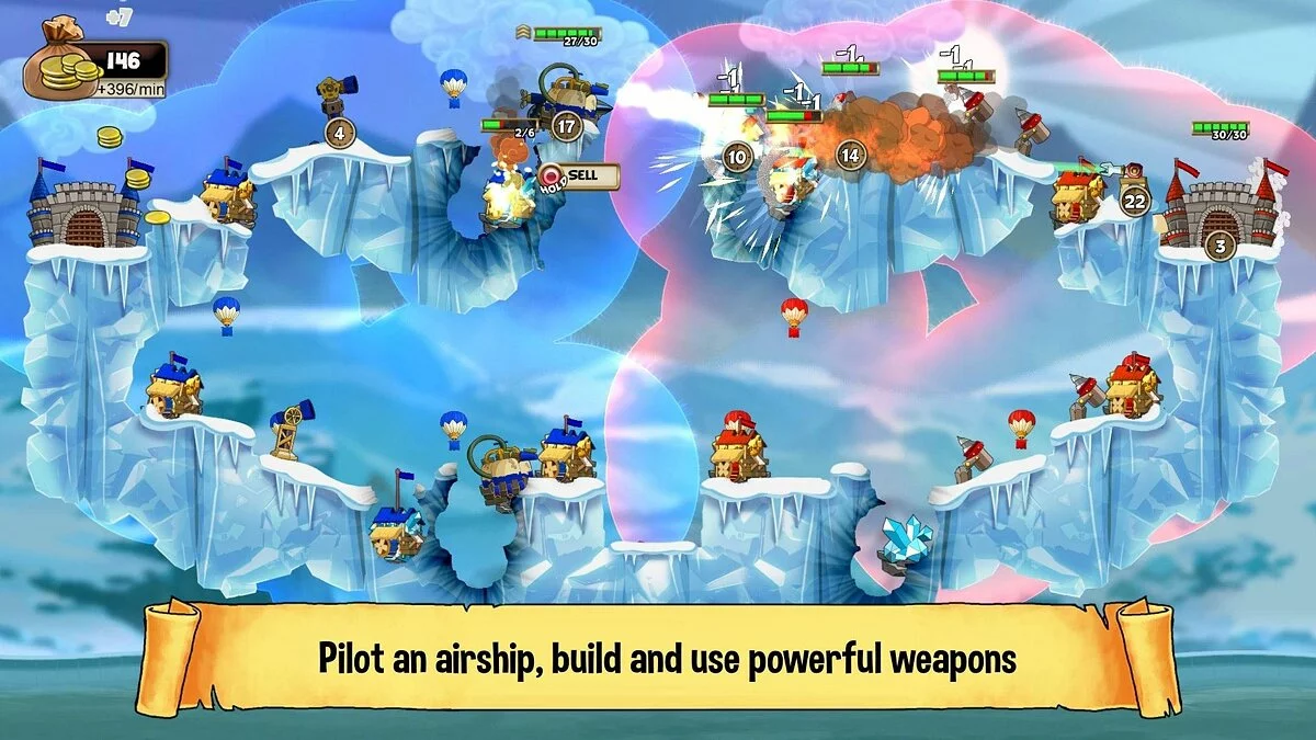 Скриншот из игры Cannon Brawl - 9