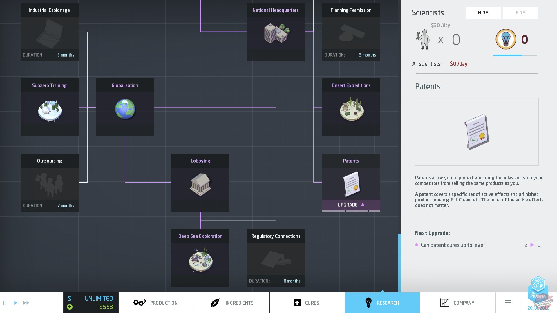 Скриншот из игры Big Pharma - 2