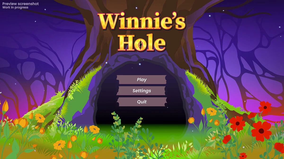 Скриншот из игры Winnie's Hole - 6