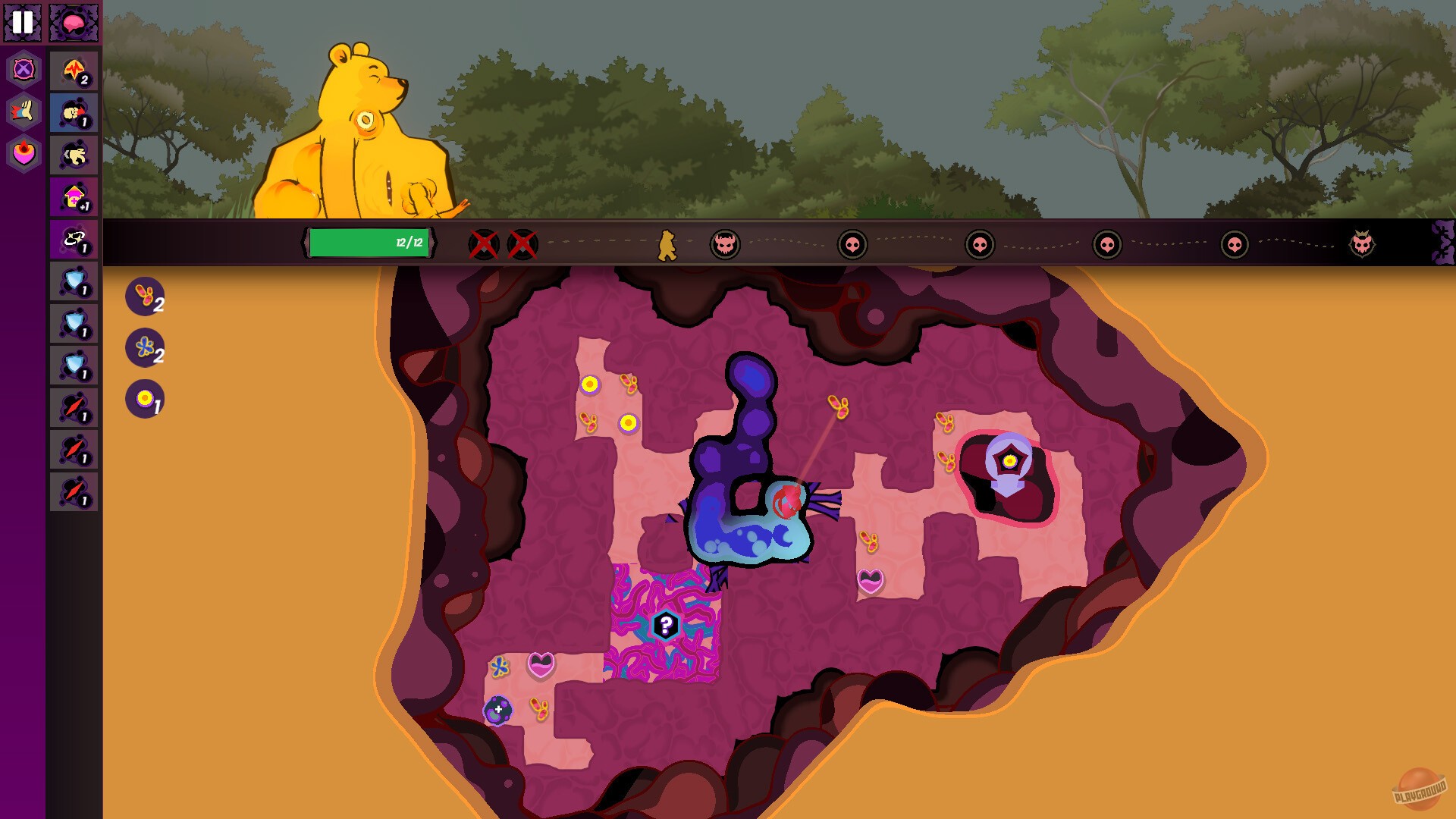Скриншот из игры Winnie's Hole - 2