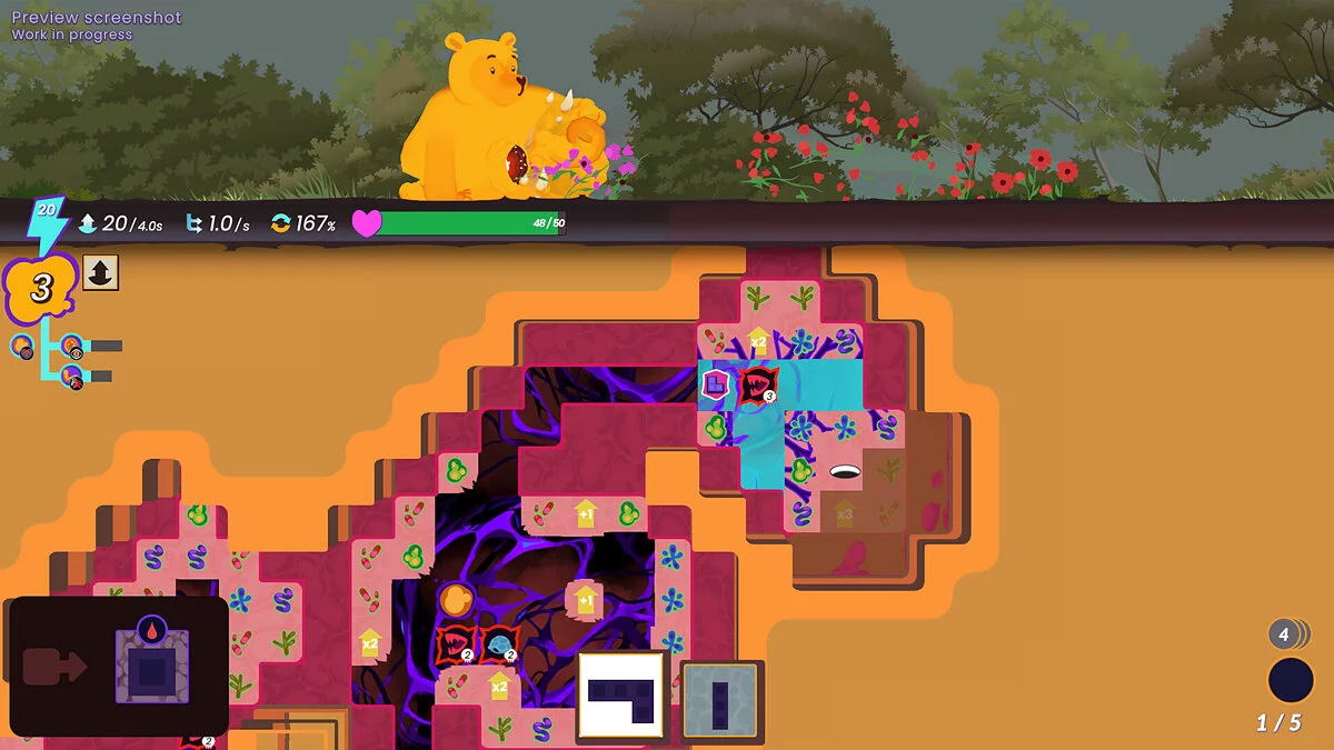 Скриншот из игры Winnie's Hole - 20