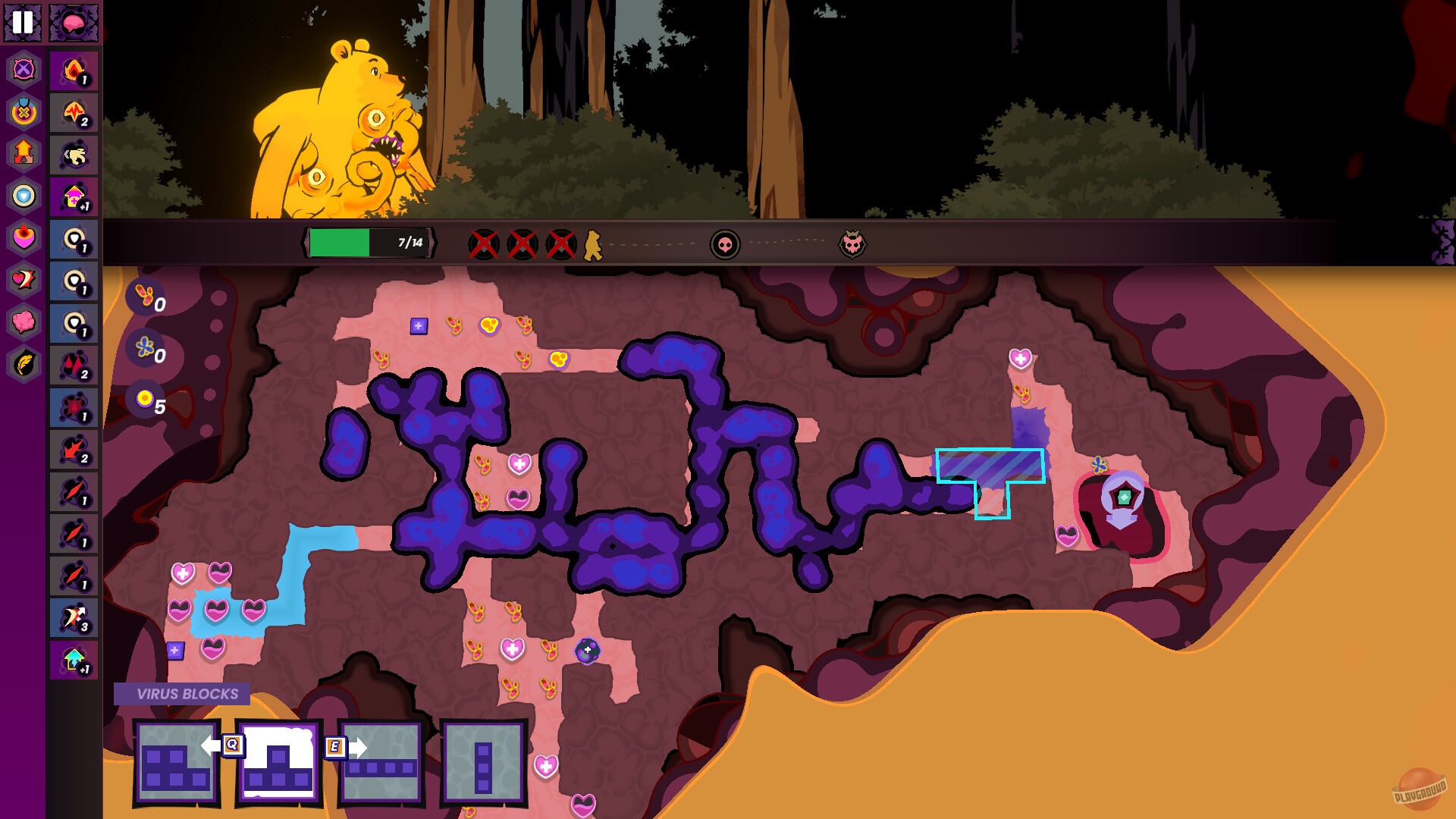 Скриншот из игры Winnie's Hole - 8