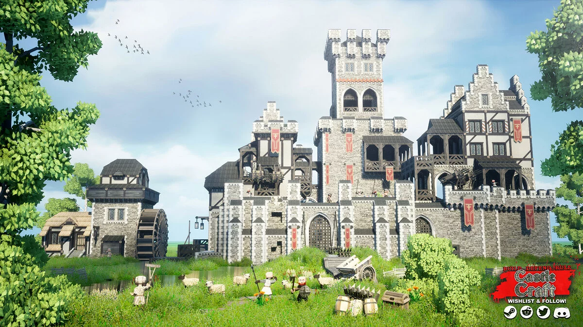 Скриншот из игры QubiQuest: Castle Craft - 2