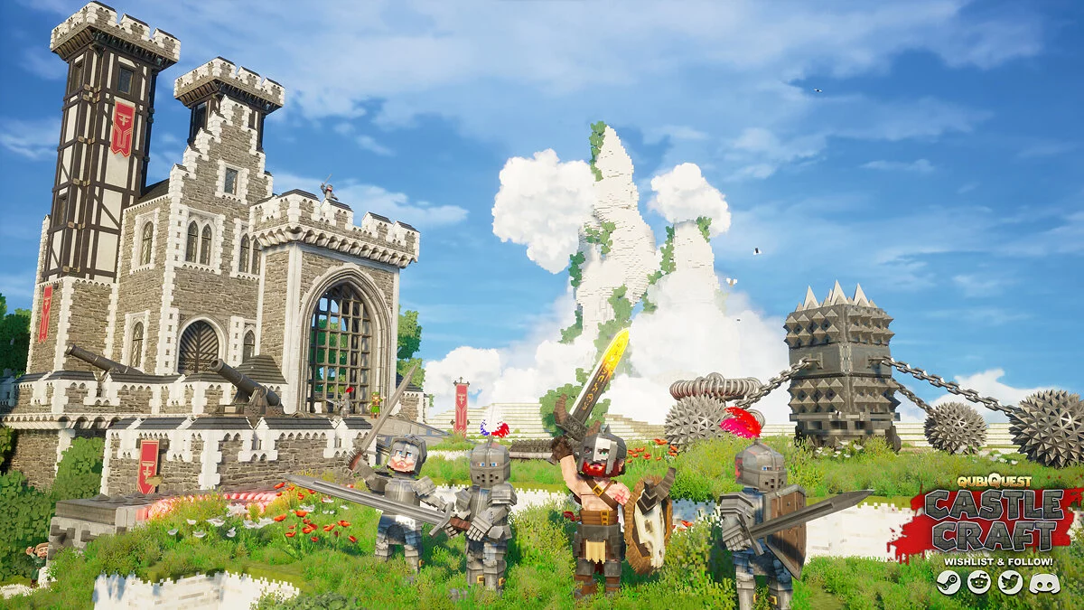 Скриншот из игры QubiQuest: Castle Craft - 8