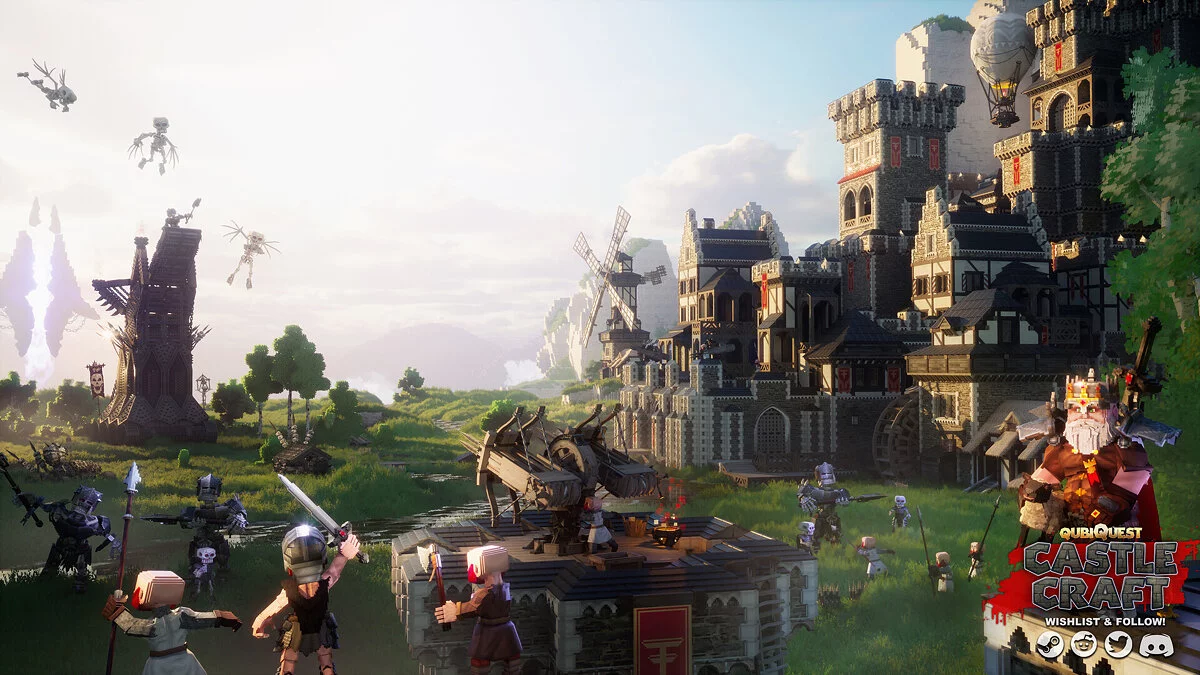 Скриншот из игры QubiQuest: Castle Craft - 6