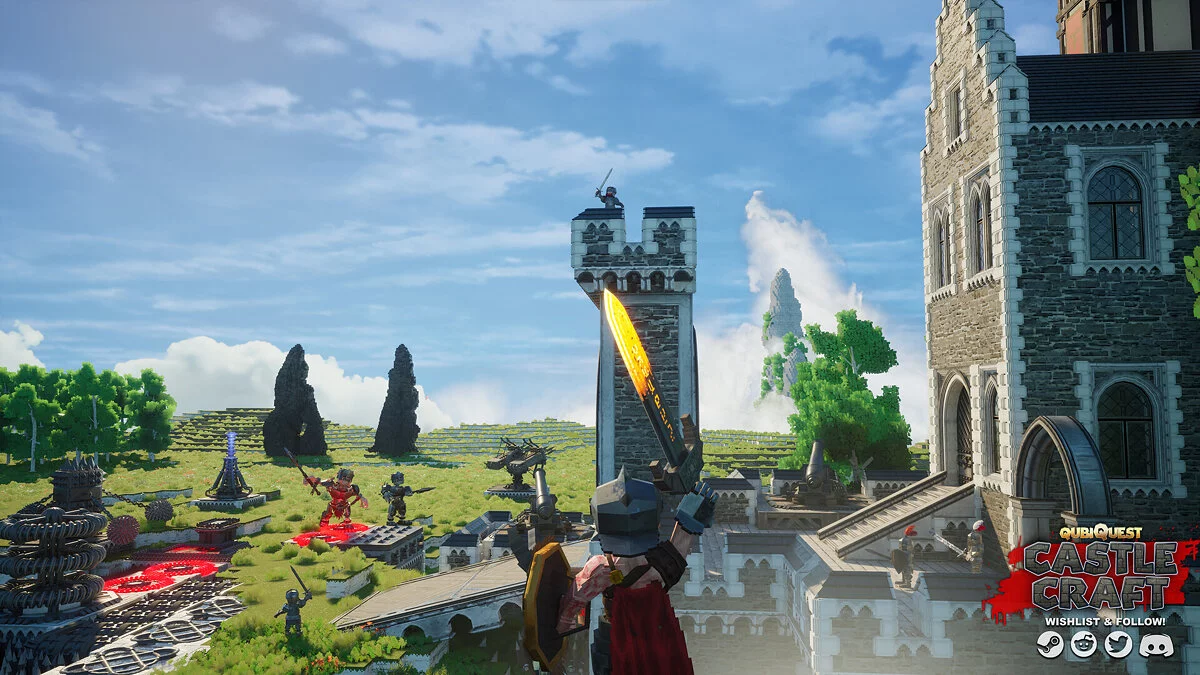 Скриншот из игры QubiQuest: Castle Craft - 10