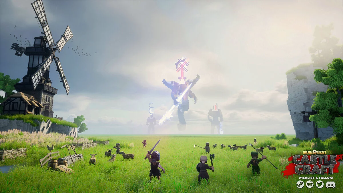 Скриншот из игры QubiQuest: Castle Craft - 9