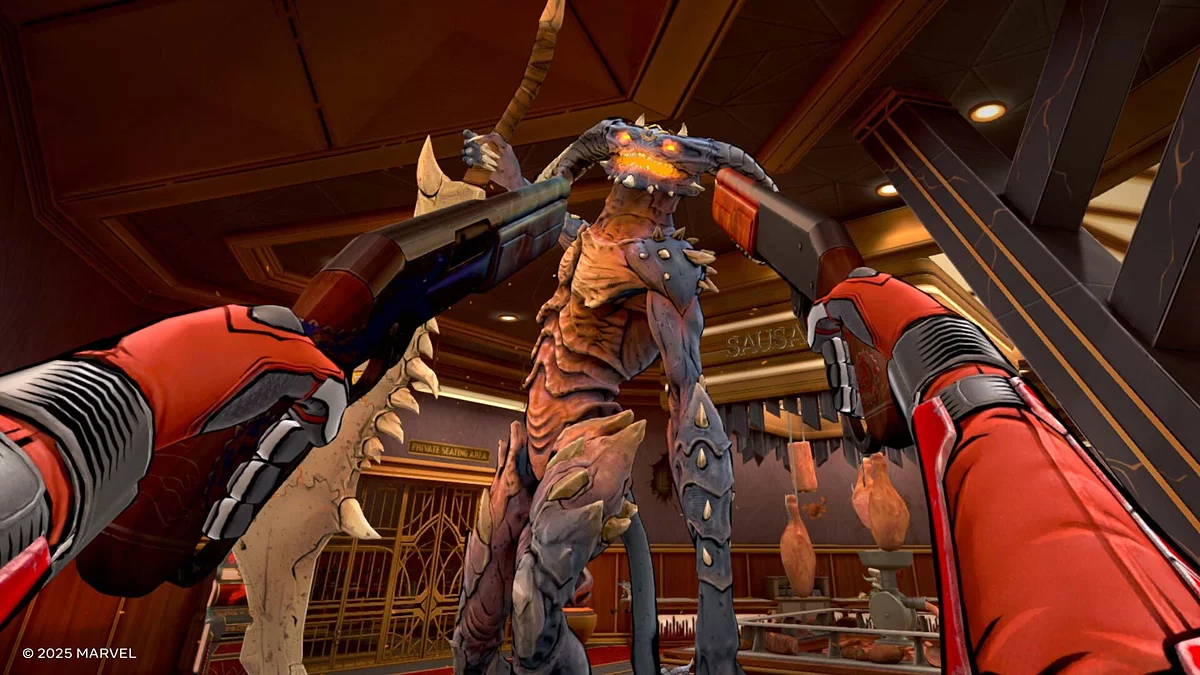 Скриншот из игры Marvel’s Deadpool VR - 1