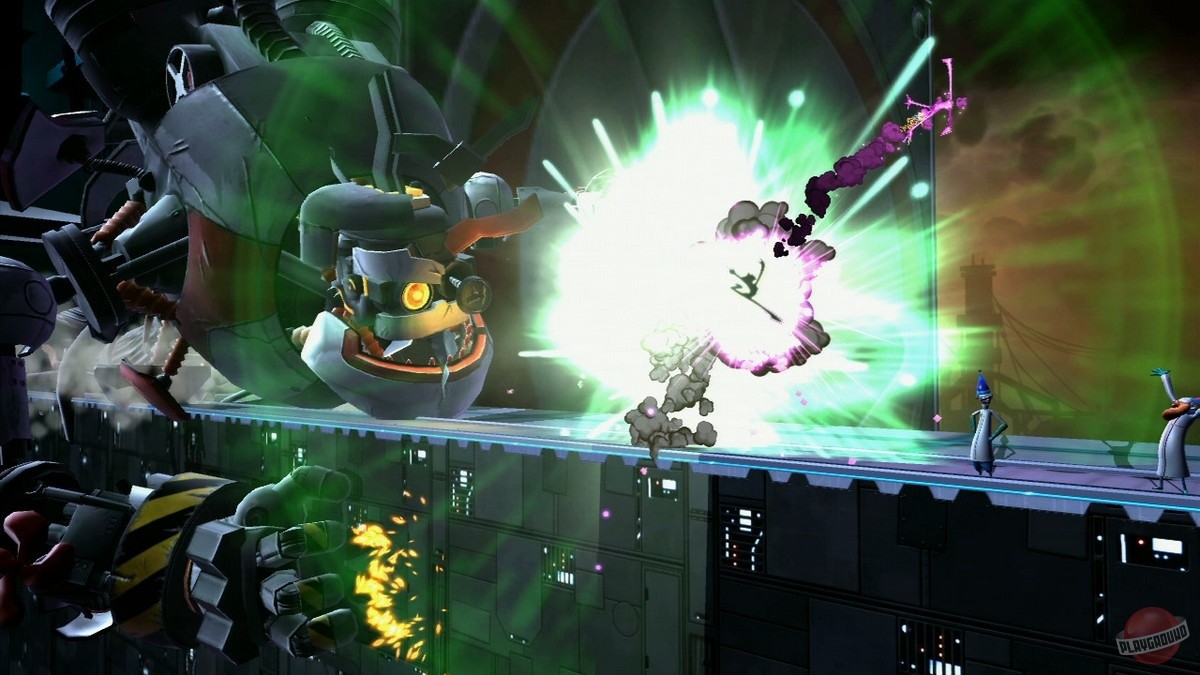 Скриншот из игры Ms. Splosion Man - 9