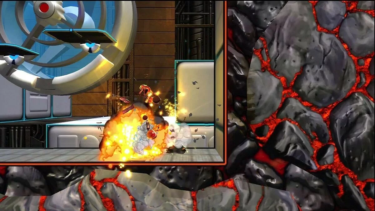 Скриншот из игры 'Splosion Man - 7