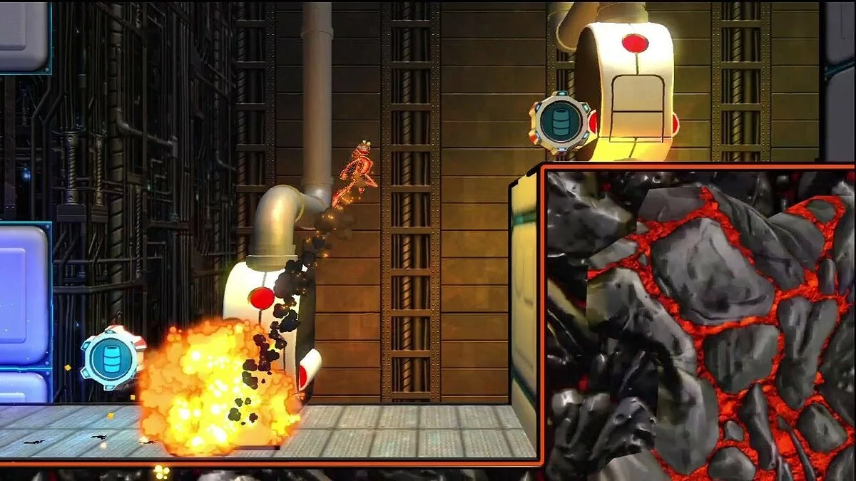 Скриншот из игры 'Splosion Man - 13