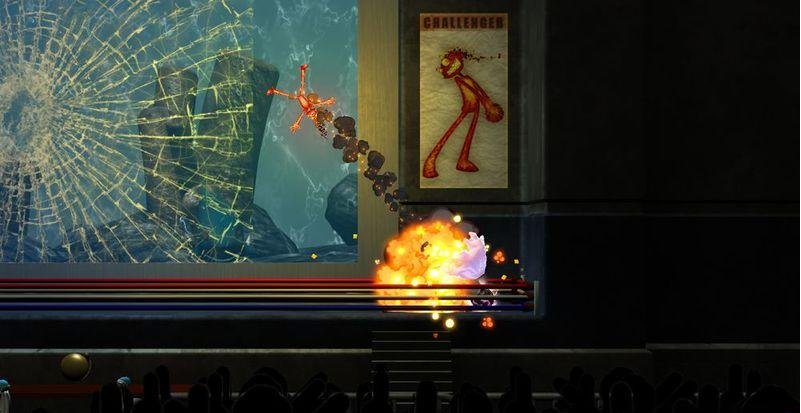 Скриншот из игры 'Splosion Man - 1