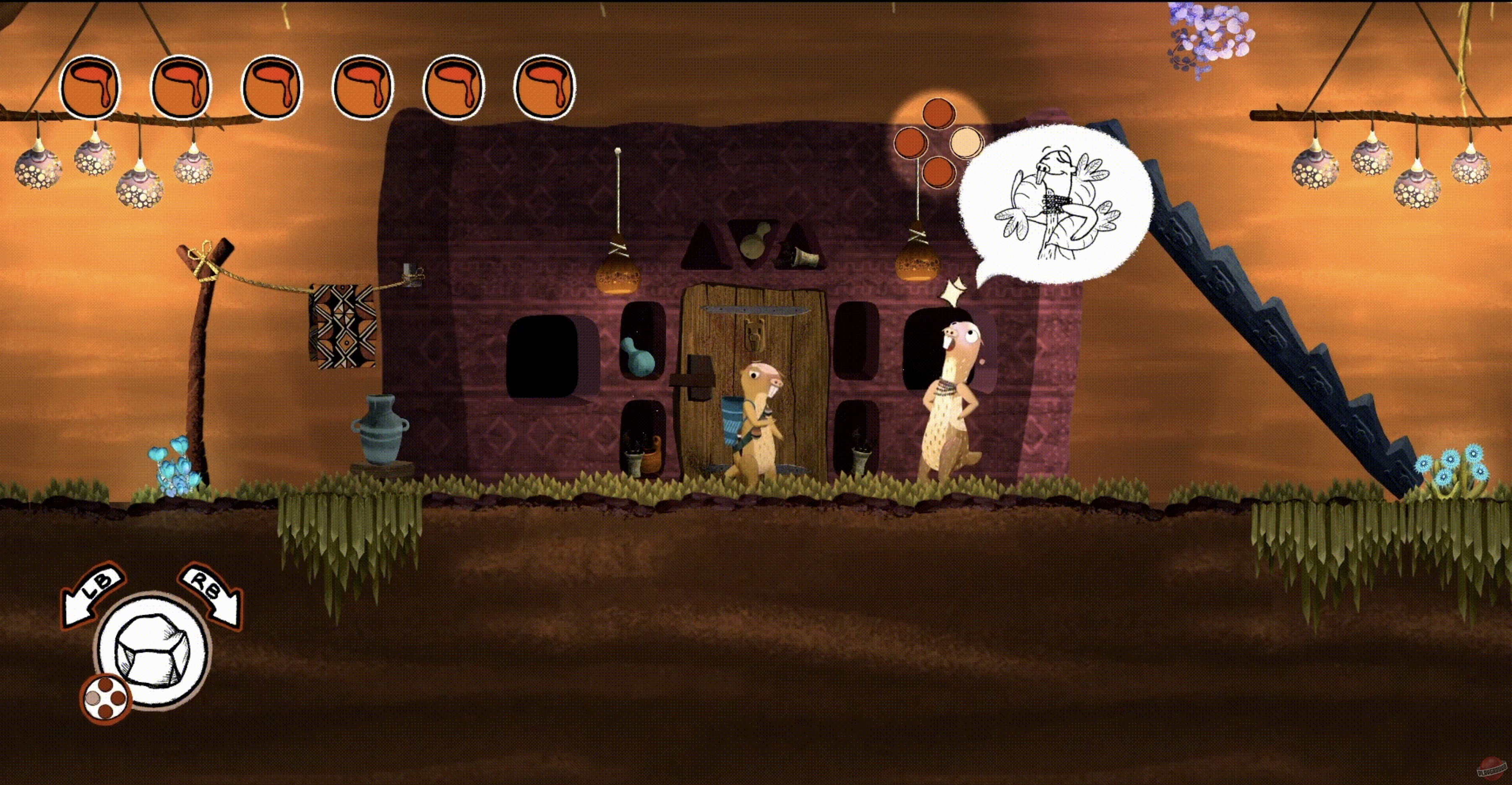 Скриншот из игры Duru - About Mole Rats and Depression - 16