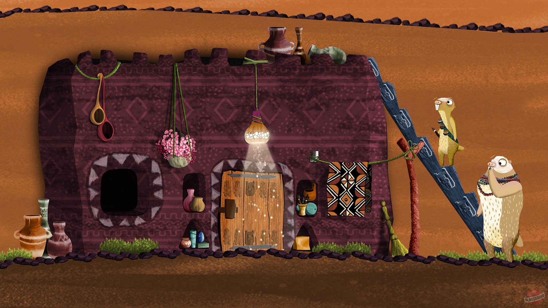 Скриншот из игры Duru - About Mole Rats and Depression - 1