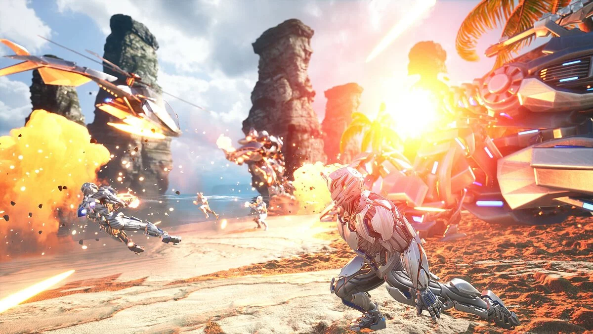 Скриншот из игры Exomecha - 8