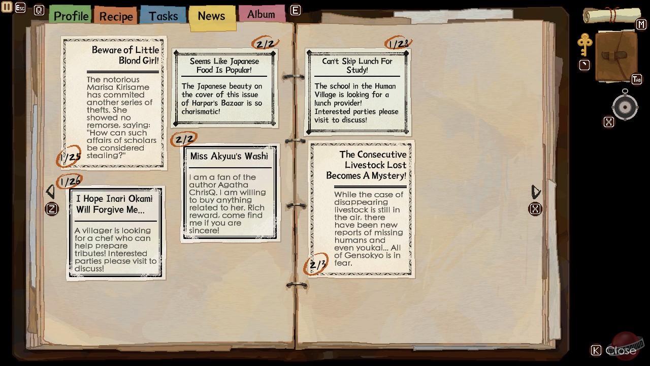 Скриншот из игры Touhou Mystia's Izakaya - 18