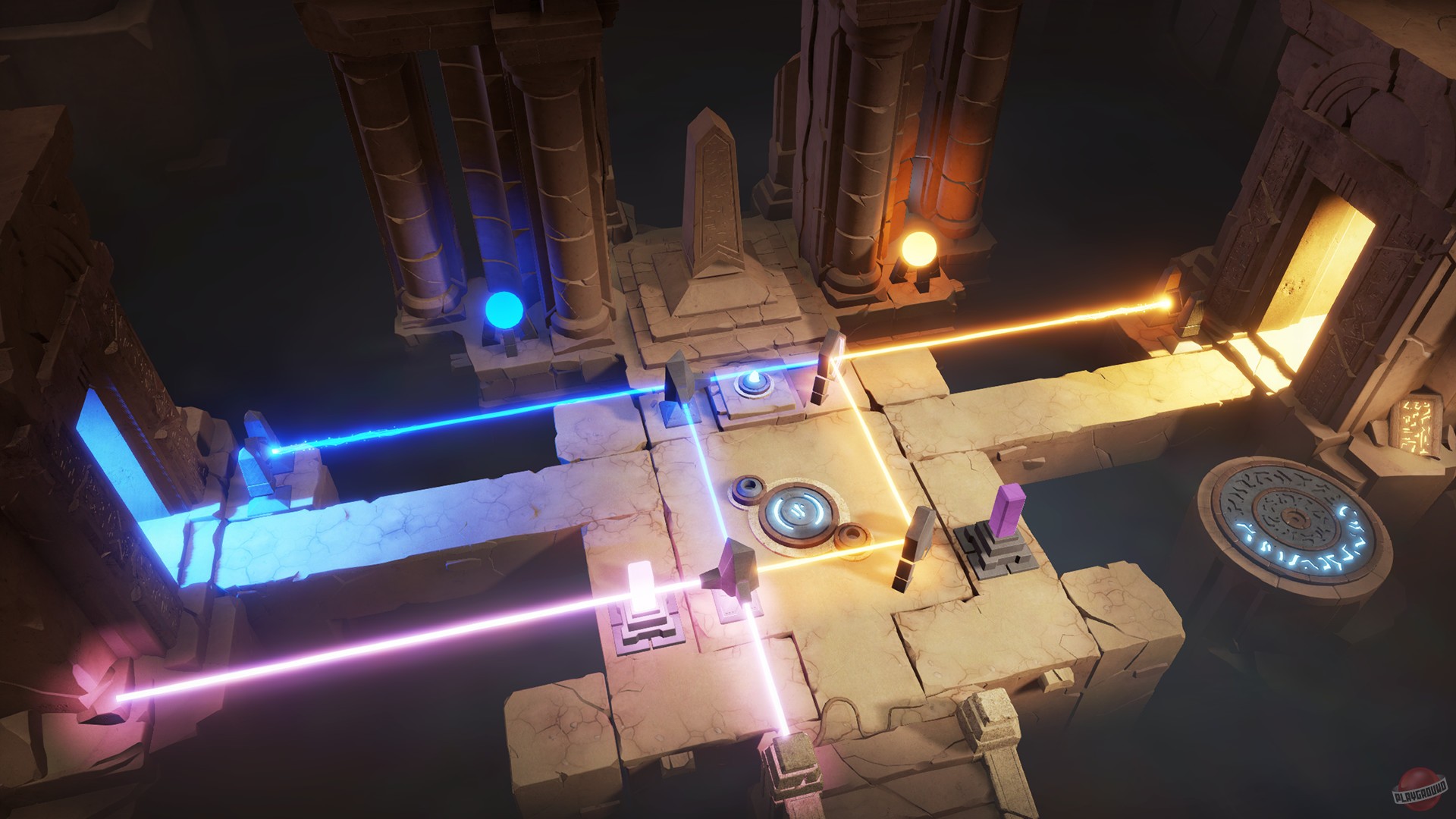 Скриншот из игры Archaica: The Path of Light - 2