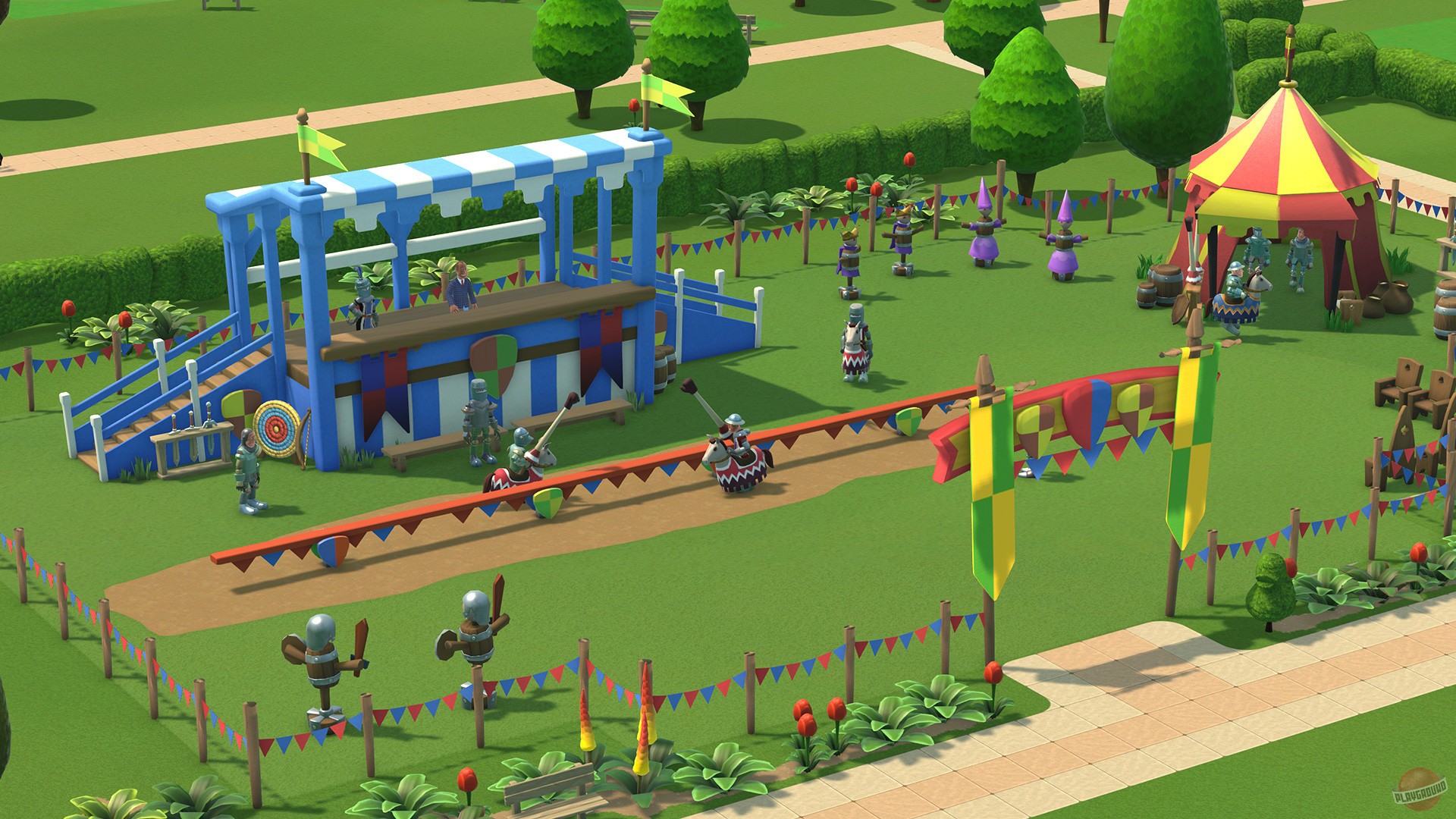 Скриншот из игры Two Point Campus - 9