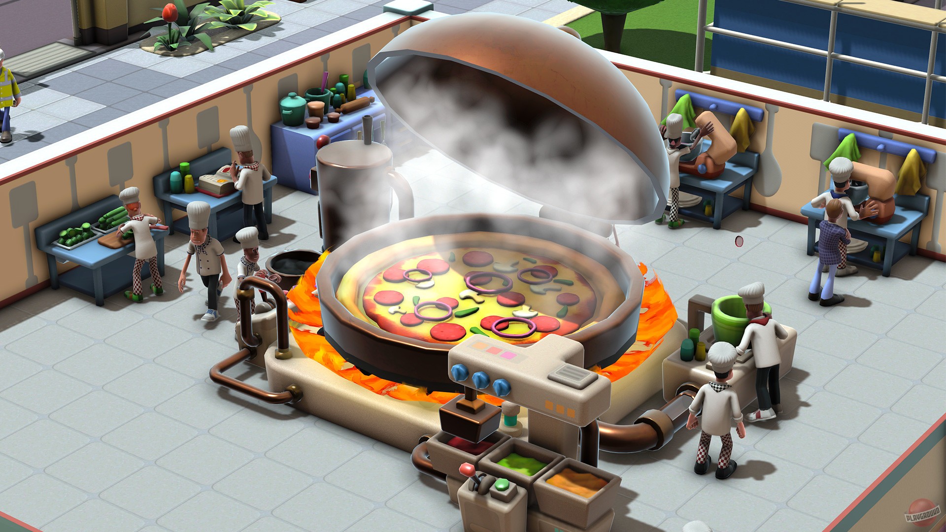 Скриншот из игры Two Point Campus - 21