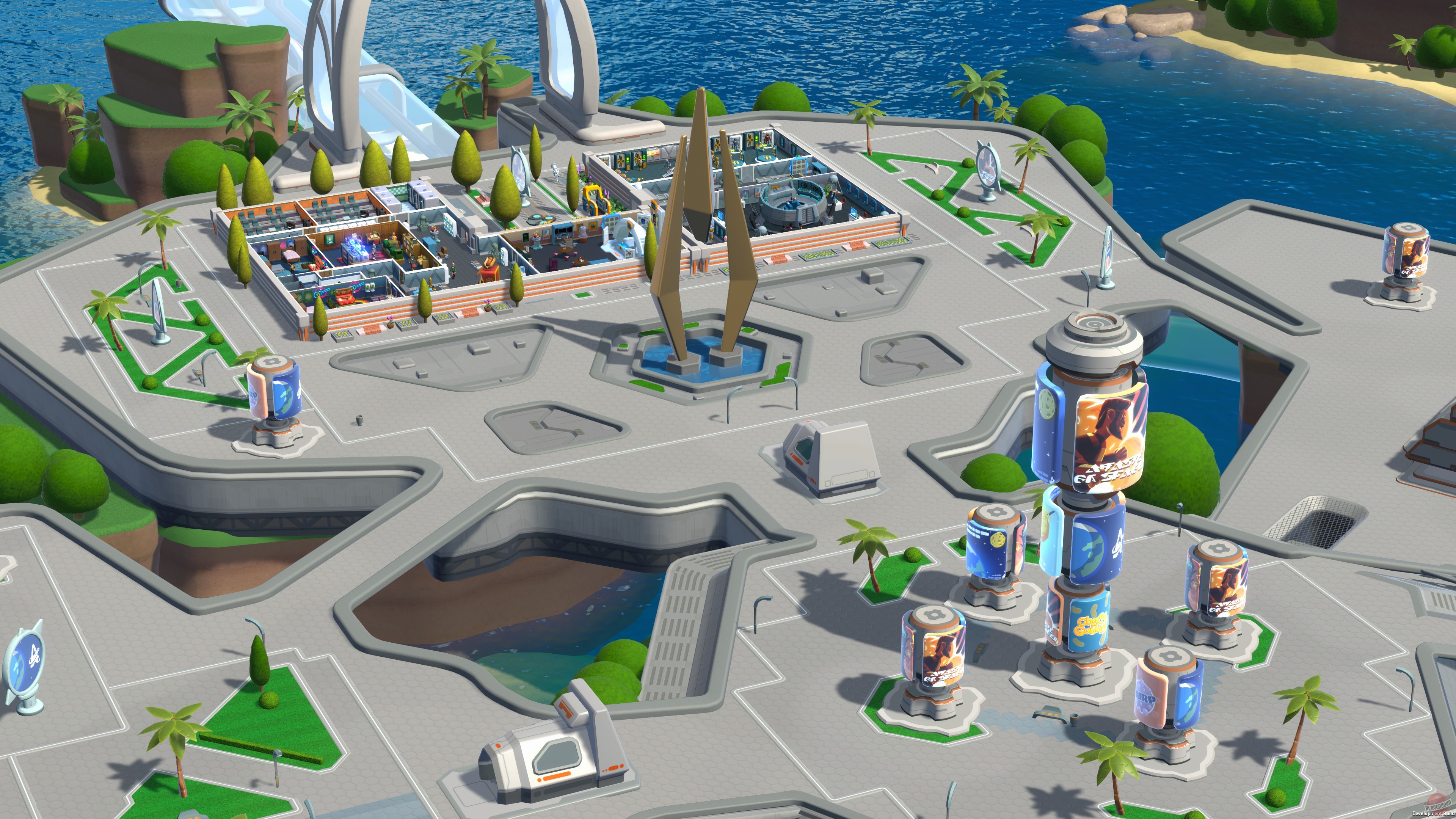 Скриншот из игры Two Point Campus - 34