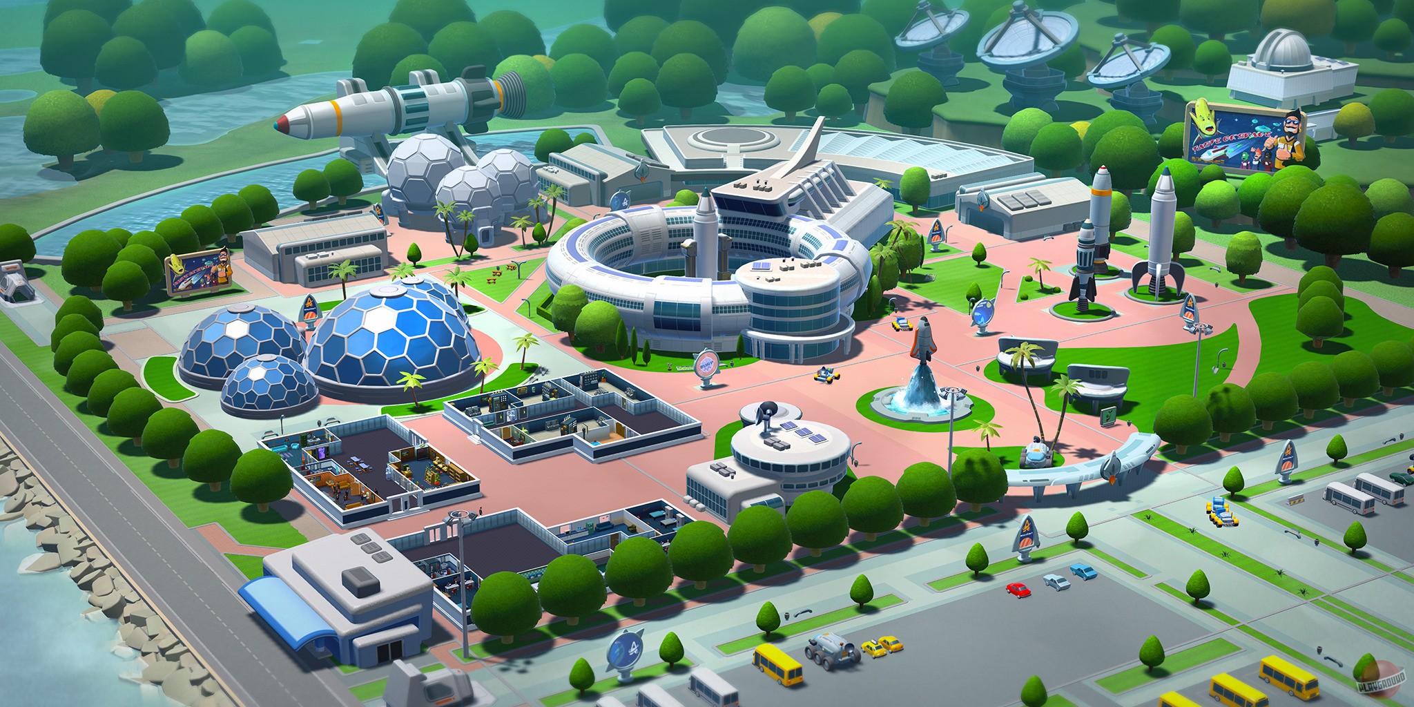 Скриншот из игры Two Point Campus - 31