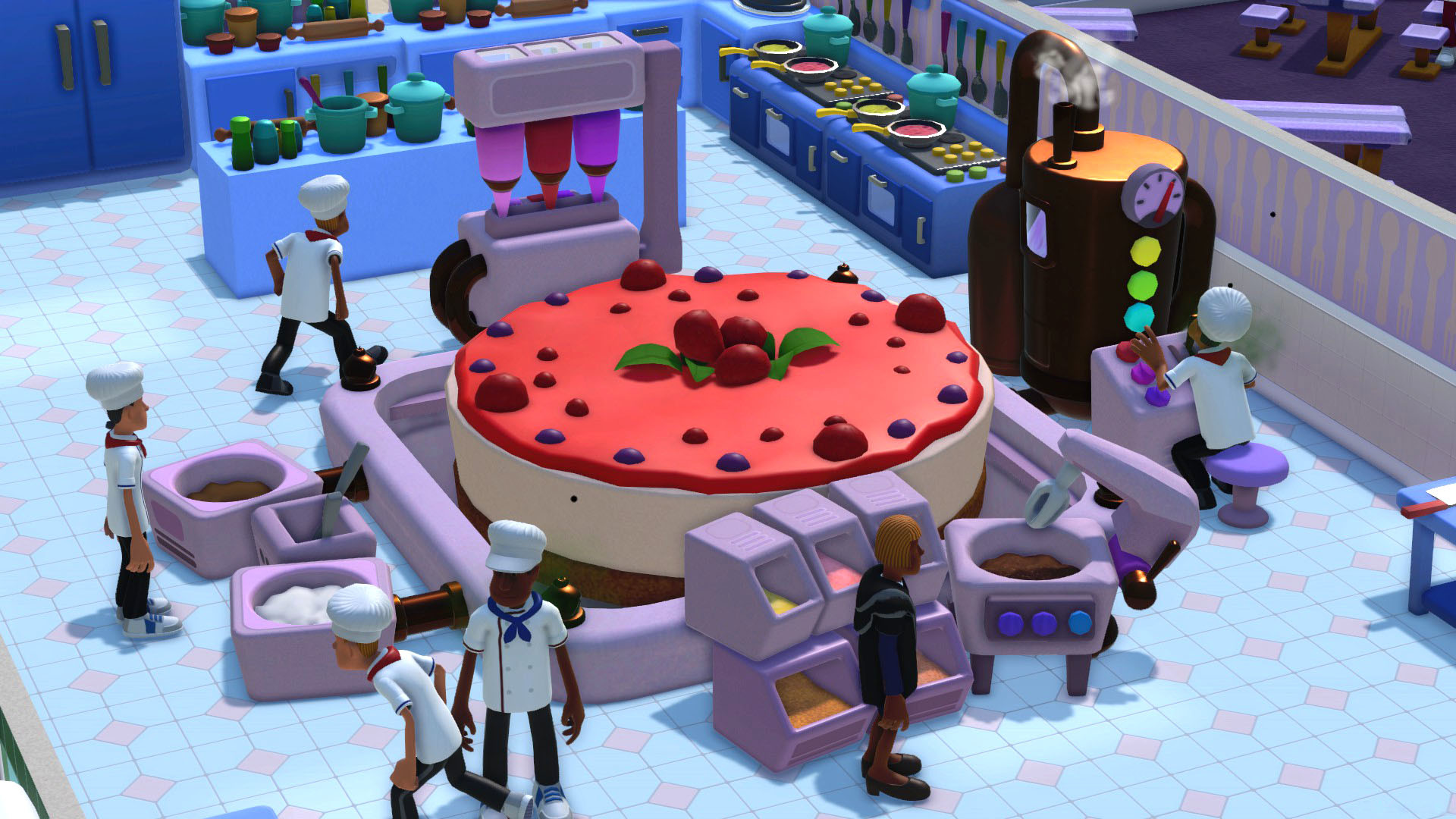Скриншот из игры Two Point Campus - 11