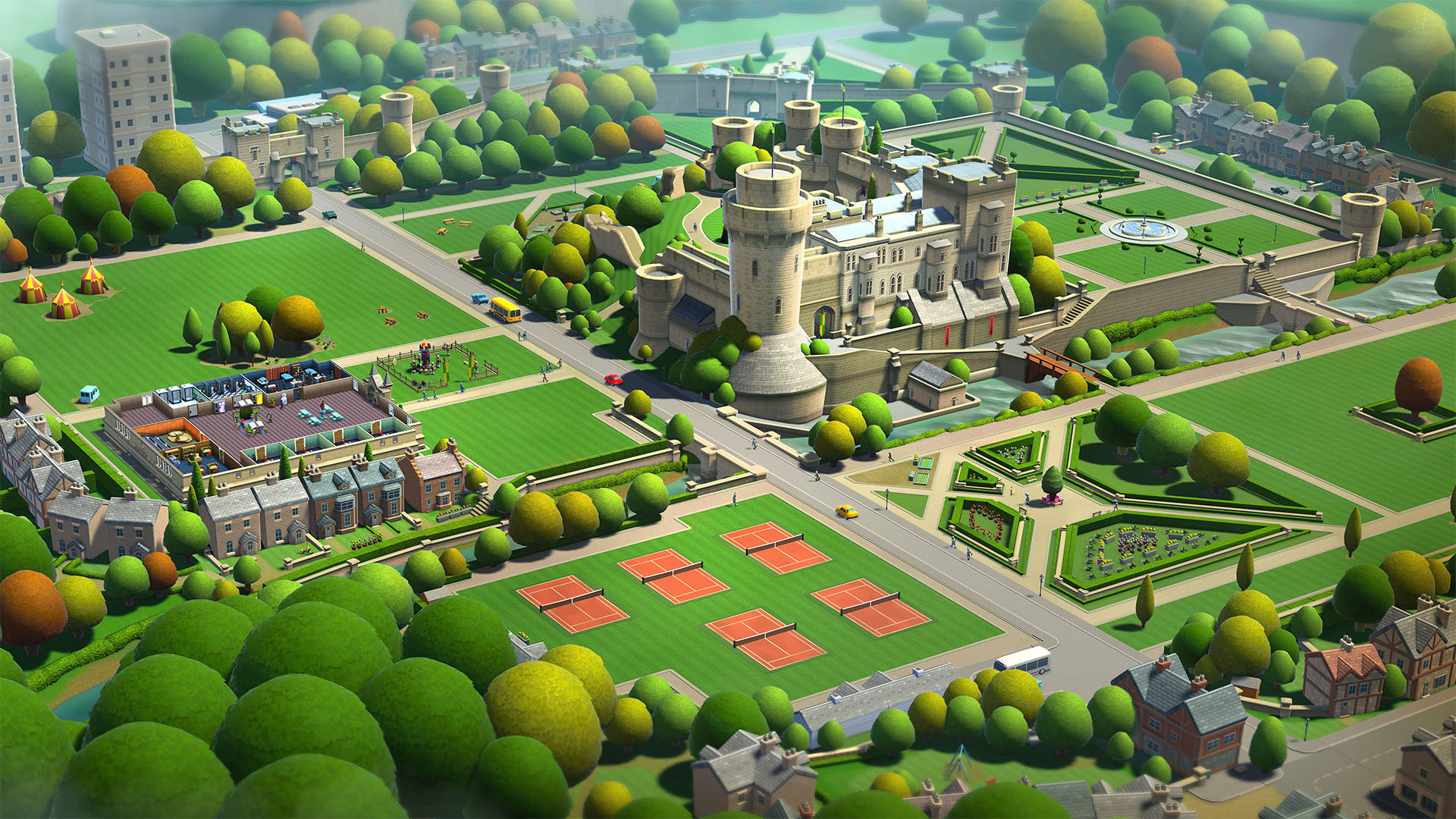 Скриншот из игры Two Point Campus - 6