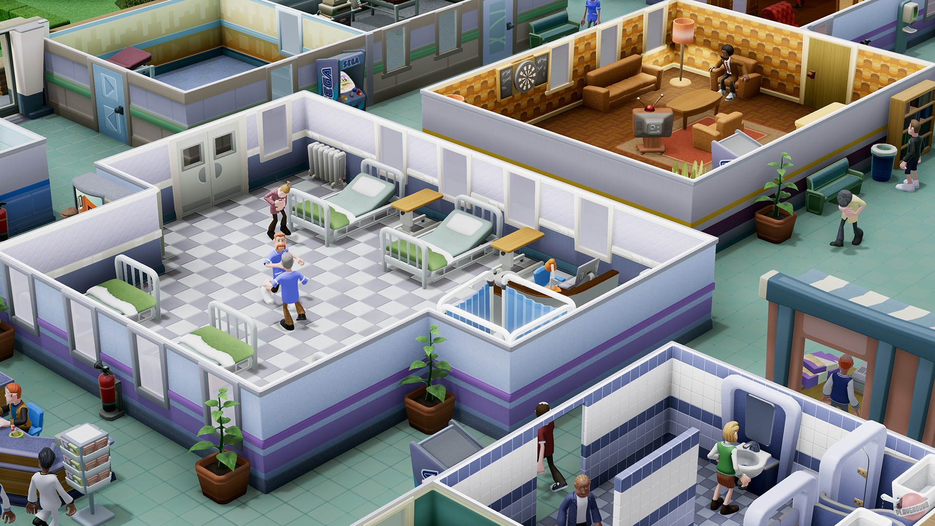 Скриншот из игры Two Point Hospital - 96