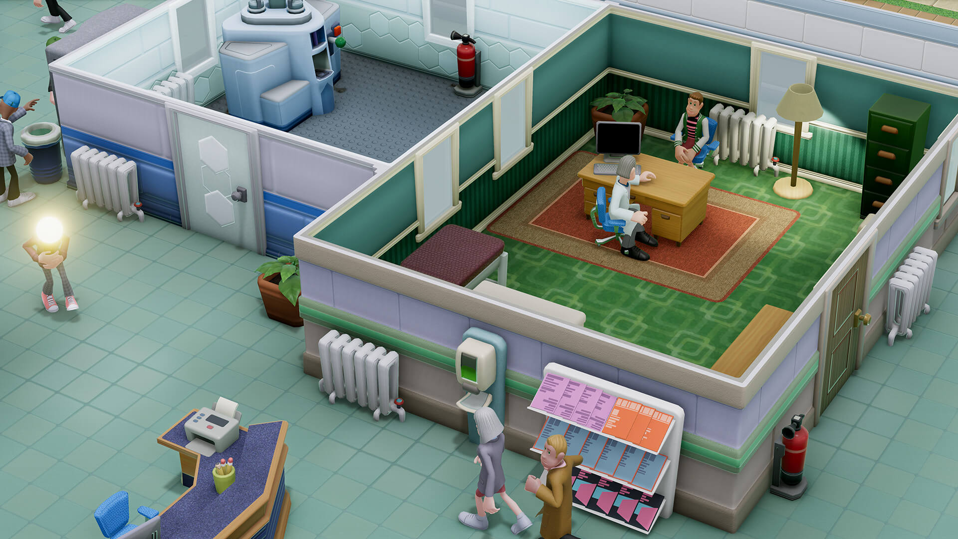 Скриншот из игры Two Point Hospital - 57