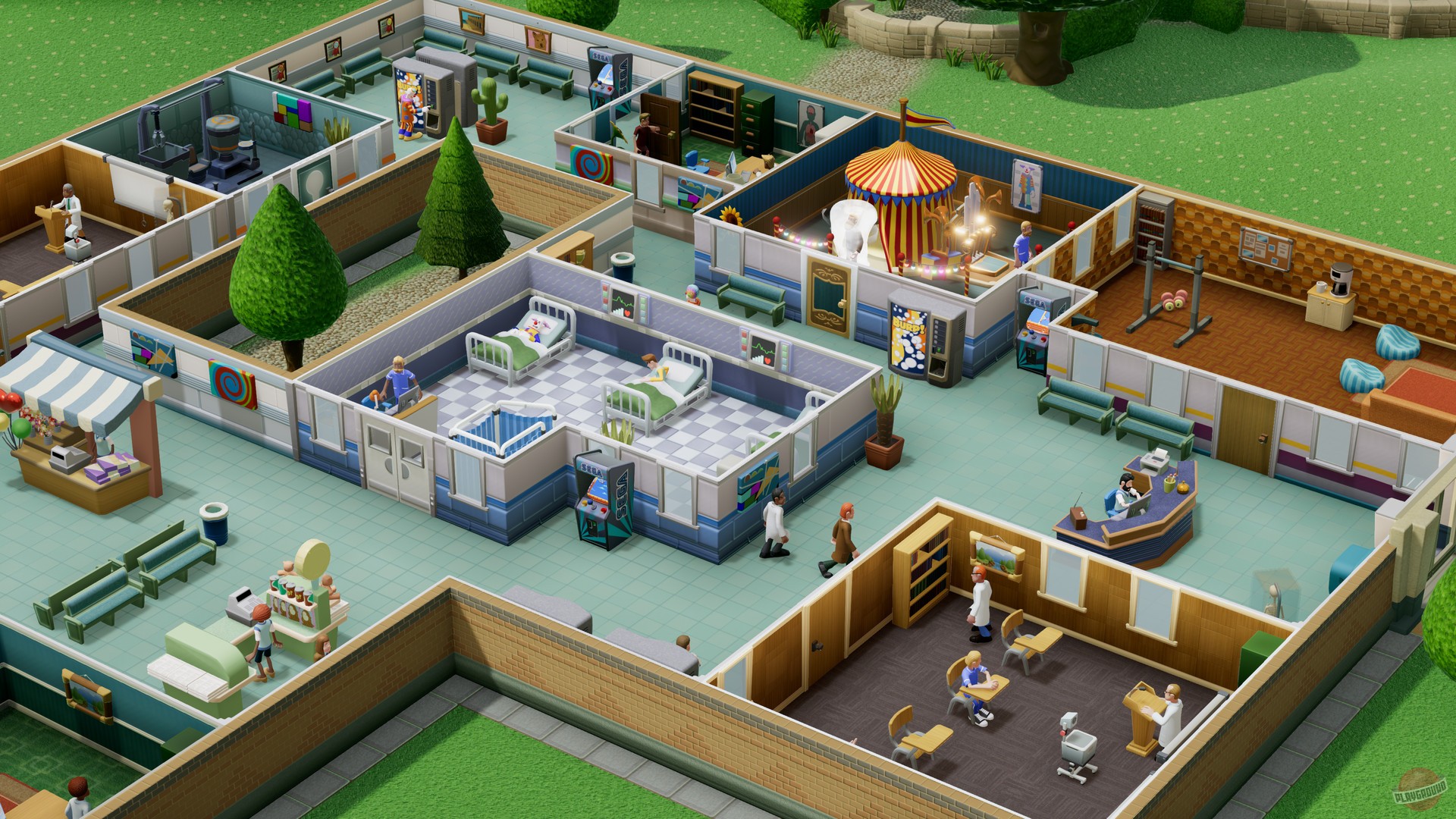 Скриншот из игры Two Point Hospital - 84