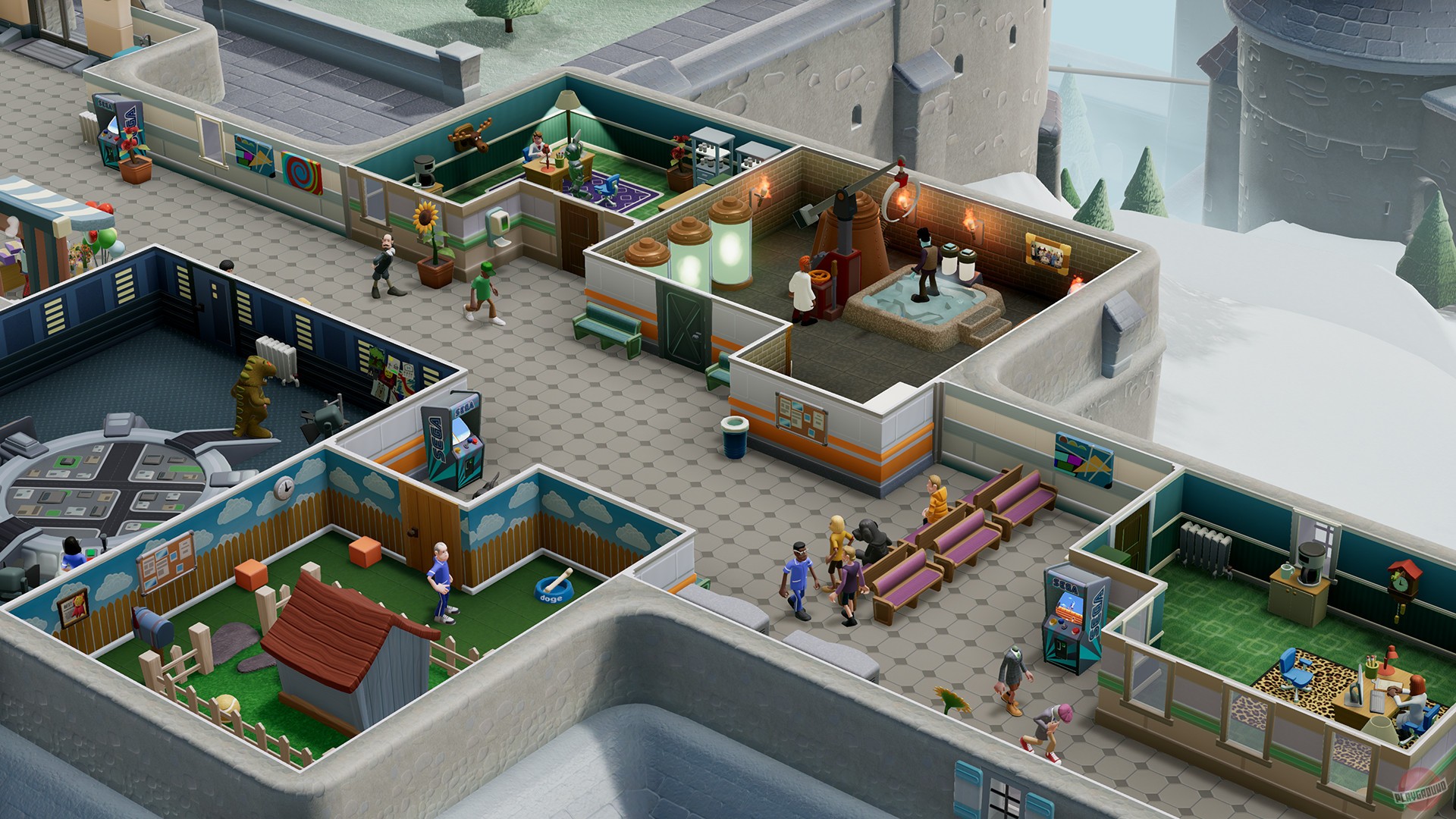 Скриншот из игры Two Point Hospital - 93